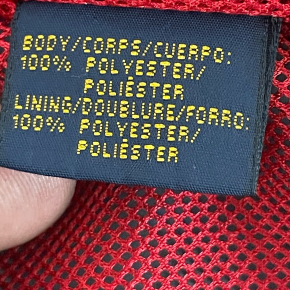 Tommy Hilger windbreaker blue and red size: XL - Picture 11 of 11